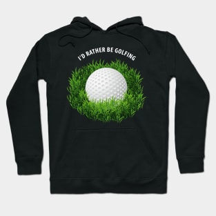 Golf Ball In The Grass Hoodie